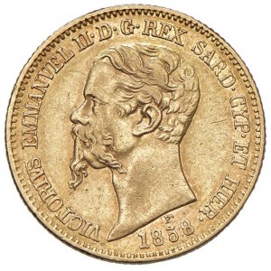 Vittorio Emanuele II (1849-1861) 20 Lire 1858 G - …