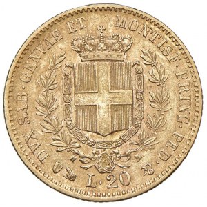 Vittorio Emanuele II (1849-1861) 20 Lire 1858 G - …