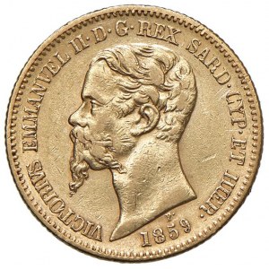 Vittorio Emanuele II (1849-1861) 20 Lire 1859 T - …
