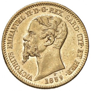 Vittorio Emanuele II (1849-1861) 20 Lire 1859 T - …