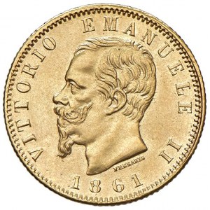 Vittorio Emanuele II (1861-1878) 20 Lire 1861 T su…