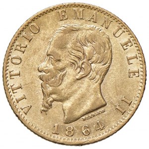 Vittorio Emanuele II (1861-1878) 20 Lire 1864 T - …