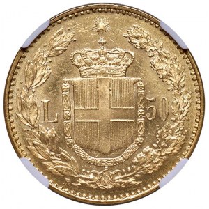 Umberto I (1878-1900) 50 Lire 1888 - Nomisma 976 A…