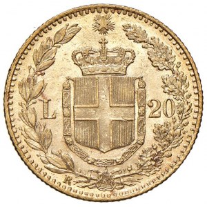 Umberto I (1878-1900) 20 Lire 1883 - Nomisma 982 A…
