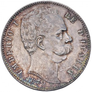 Umberto I (1878-1900) 5 Lire 1879 - Nomisma 993 AG…