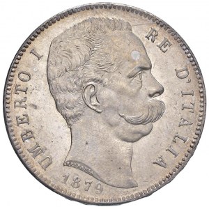 Umberto I (1878-1900) 5 Lire 1879 - Nomisma 993 AG…