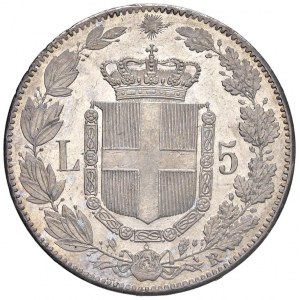 Umberto I (1878-1900) 5 Lire 1879 - Nomisma 993 AG…