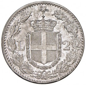 Umberto I (1878-1900) 2 Lire 1883 - Nomisma 996 AG…