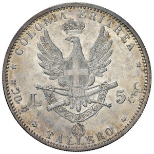Umberto I Eritrea (1890-1896) Tallero 1891 - Nomis…