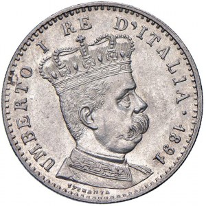 Umberto I Eritrea (1890-1896) Lira 1891 - Nomisma …