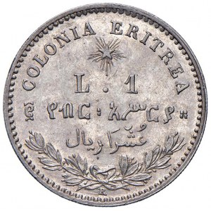 Umberto I Eritrea (1890-1896) Lira 1891 - Nomisma …