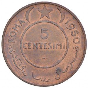 SOMALIA Afis (1950-1960) 5 Centesimi 1950 prova - …