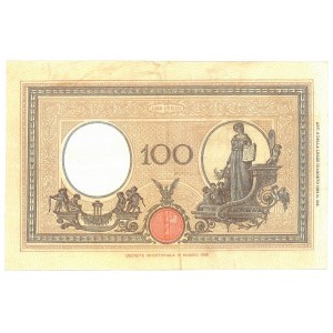 Vittorio Emanuele III (1900-1946) 100 Lire azzurri…