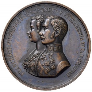 Francesco Giuseppe I d'Austria e Elisabetta di Bav…