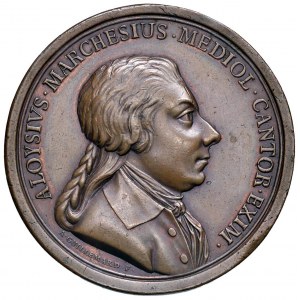 Luigi Marchesi (1755-1829) Medaglia 1785 Famoso so…