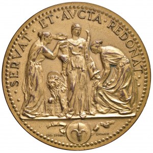 TRIESTE E VENEZIA Medaglia An. X (1931) dell'E. F.…