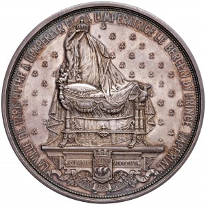 Medaglia 1856 La culla del principe imperiale offe…