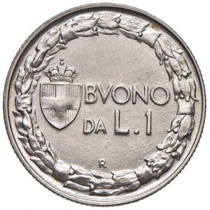 Vittorio Emanuele III (1900-1946) Buono da una lir…