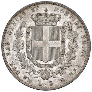 Vittorio Emanuele II (1849-1861) 5 Lire 1859 G - N…