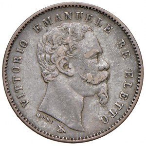 Vittorio Emanuele II re eletto (1859-1861) Lira 18…