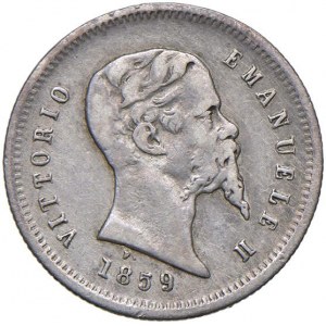Vittorio Emanuele II re eletto (1859-1861) 50 Cent…