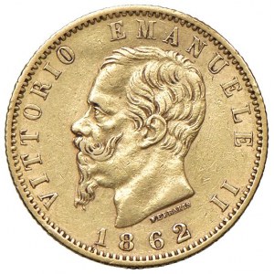 Vittorio Emanuele II (1861-1878) 20 Lire 1862 T - …