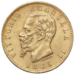 Vittorio Emanuele II (1861-1878) 20 Lire 1865 T - …