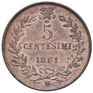 Victor Emmanuel II (1861-1878) 5 Cents 1861 ...