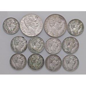 Umberto I (1878-1900) Resto di collezione composto…