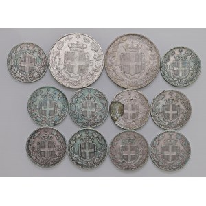 Umberto I (1878-1900) Resto di collezione composto…