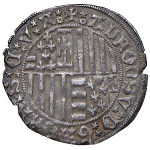 NAPOLI Alfonso I d'Aragona (1442-1458) Carlino - M…