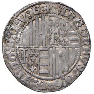 NAPOLI Alfonso I d'Aragona (1442-1458) Carlino - M…