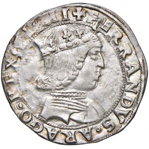 NAPOLI Ferdinando I d'Aragona (1458-1494) Coronato…