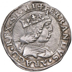 NAPOLI Ferdinando I d'Aragona (1458-1494) Coronato…