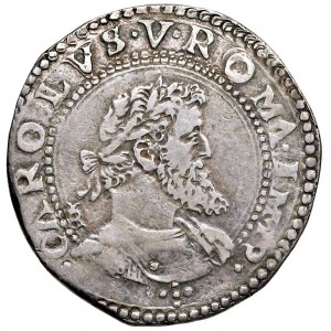 NAPOLI Carlo V d'Asburgo (1516-1556) Mezzo ducato …