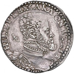 NAPOLI Filippo II d'Asburgo (1554-1598) Mezzo duca…