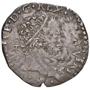 NAPOLI Filippo II d'Asburgo (1554-1598) Tarì - Mag…