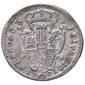 NAPOLI Filippo V di Borbone (1700-1707) Carlino 17…