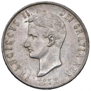 NAPOLI Francesco II di Borbone (1859-1860) Piastra…
