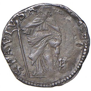 Paolo V (1605-1621) Mezzo grosso - Munt. 115 AG (g…