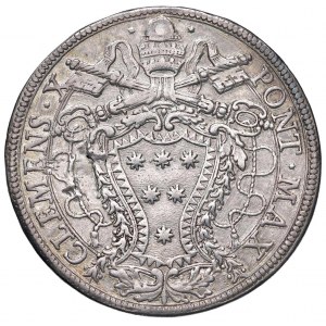 Clemente X (1670-1676) Piastra 1675 - Munt. 13 AG …
