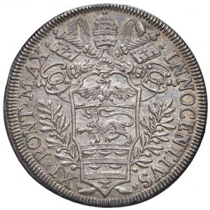 Innocenzo XI (1676-1689) Testone 1684 - Munt. 78 A…