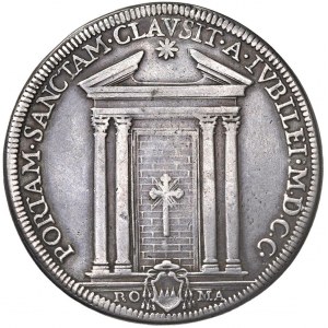 Clemente XI (1700-1721) Piastra 1700 An. I - Munt.…