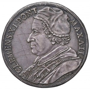 Clemente XI (1700-1721) Piastra 1702 An. II - Munt…
