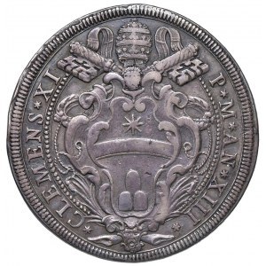 Clemente XI (1700-1721) Piastra An. XIII - Munt. 3…