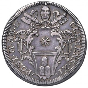 Clemente XI (1700-1721) Testone 1700 An. I - Munt.…