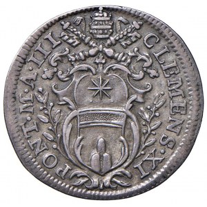 Clemente XI (1700-1721) Giulio 1703 An. III - Munt…