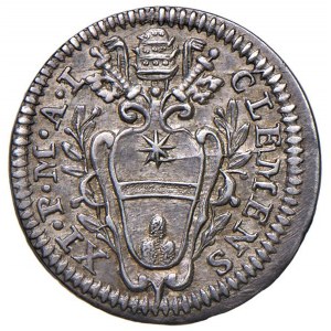 Clemente XI (1700-1721) Grosso 1701 An. I - Munt. …
