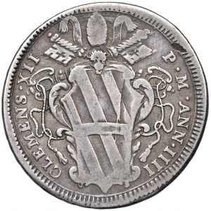 Clemente XII (1730-1740) Testone 1734 An. IV - Mun…