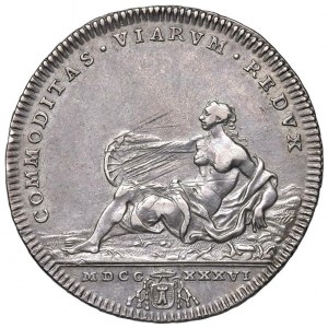 Clemente XII (1730-1740) Testone 1736 An. VII - Mu…